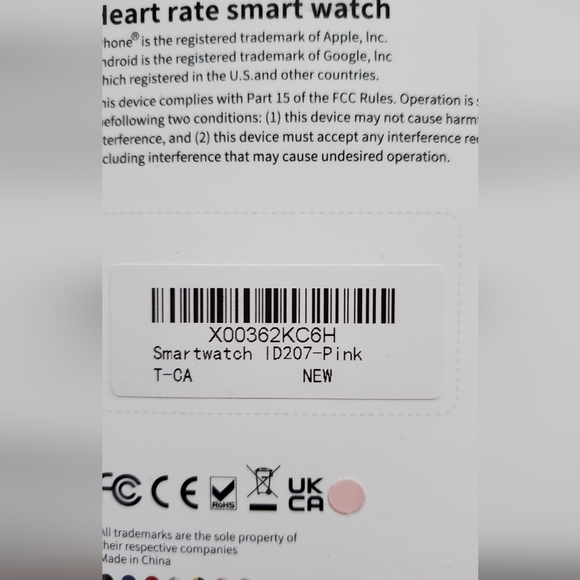 Smart watch rose gold blush pink - Picture 2 of 6